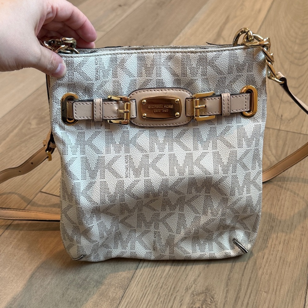 Michael Kors Beige Crossbody Bag - Picture 3 of 3